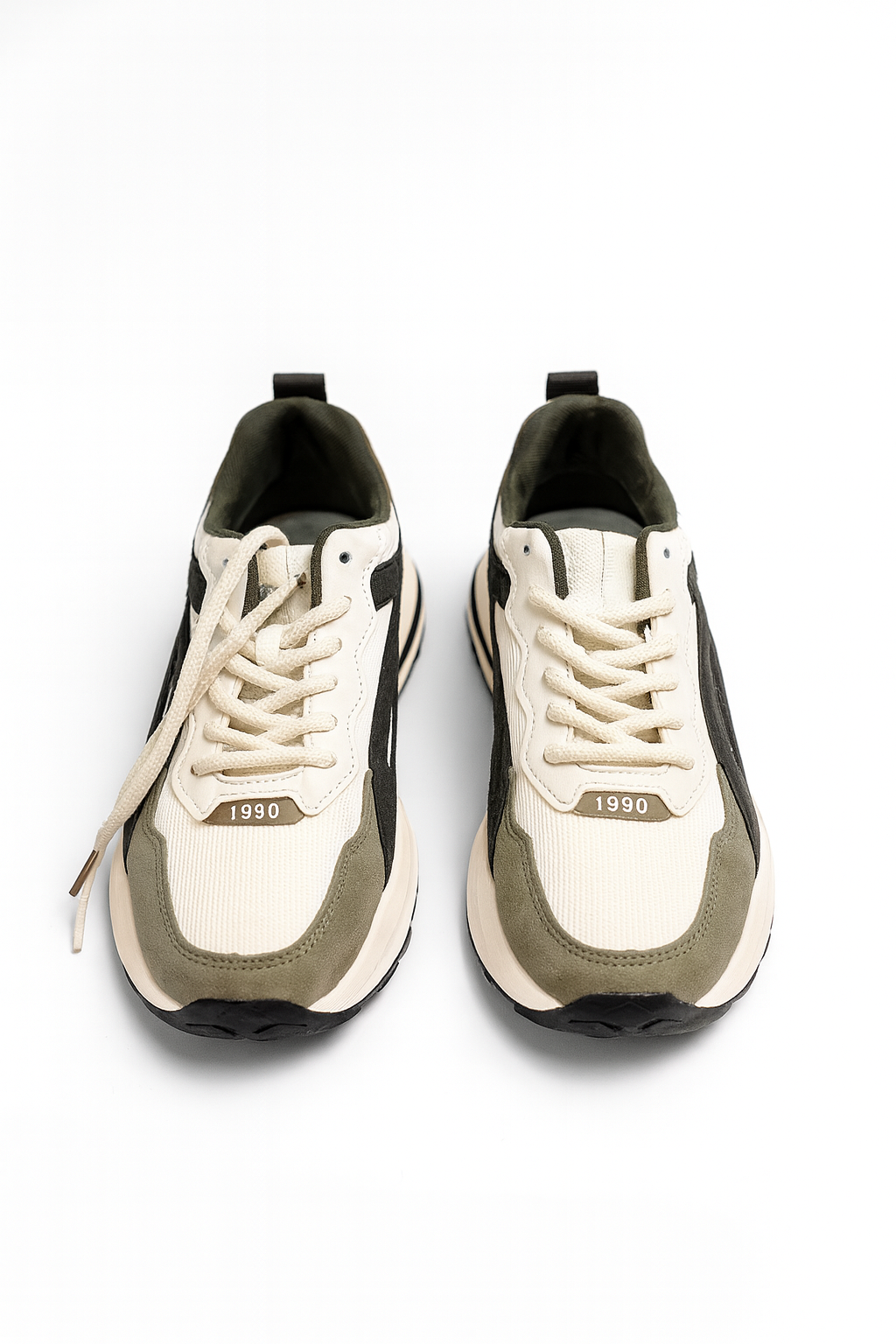 Olive Green Casual Sneakers