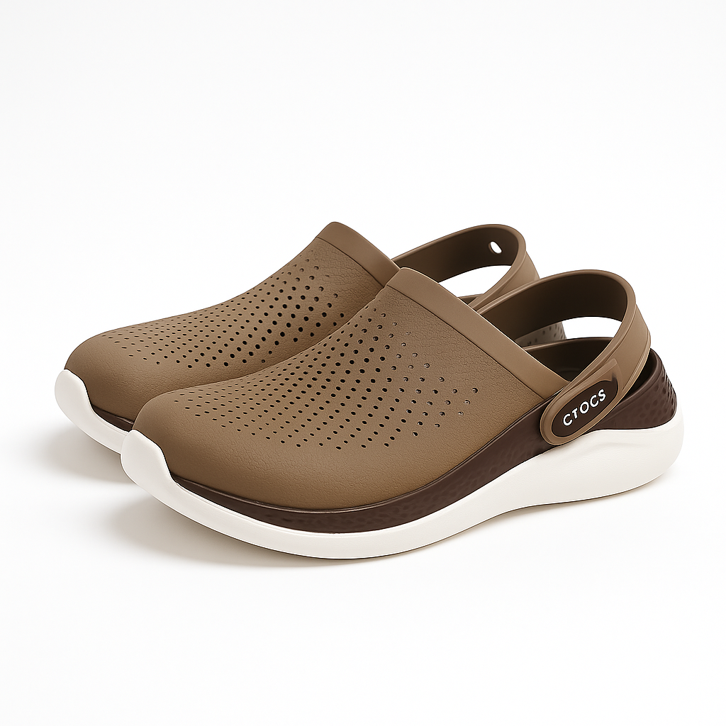Crocs LiteRide 360 Clog – Brown / Coffee / White