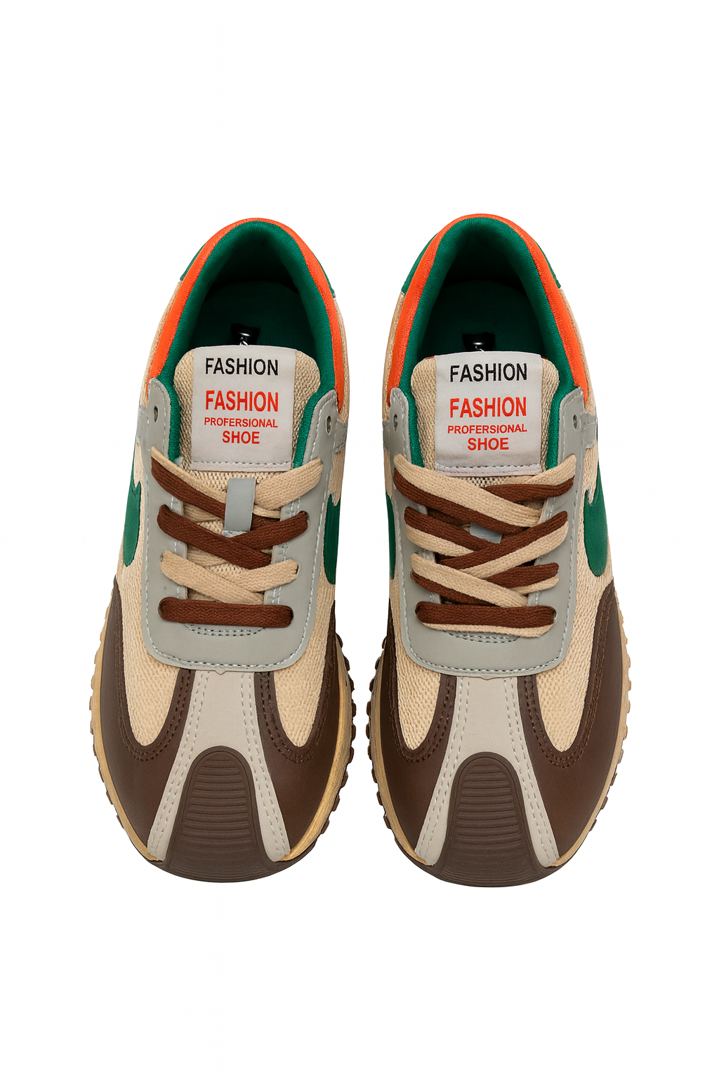 Nike Retro Sneaker in Earthy Tones